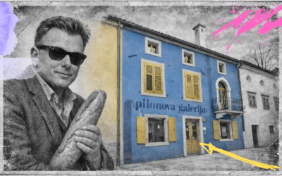 Pilon Gallery Ajdovščina — Blue House, Yellow House, Restless Spirit