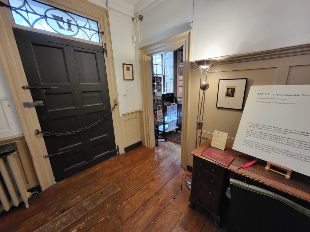 Dr Johnson’s House London